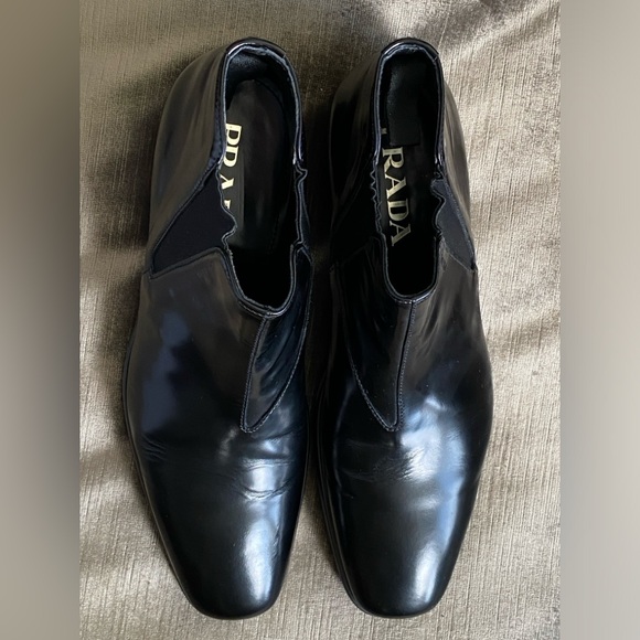✨PREOWNED ✨💯% AUTHENTIC PRADA BOOTS LEATHER - Picture 6 of 11